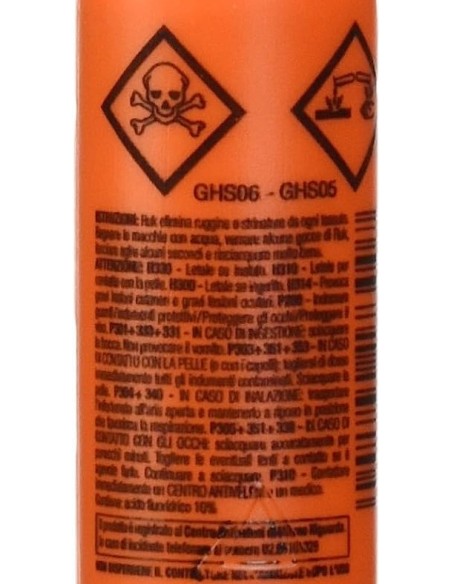 ruk levaruggine per tessuti e superfici - 25ml: tuttocasashop.it: prodotti per bucato e tessuti