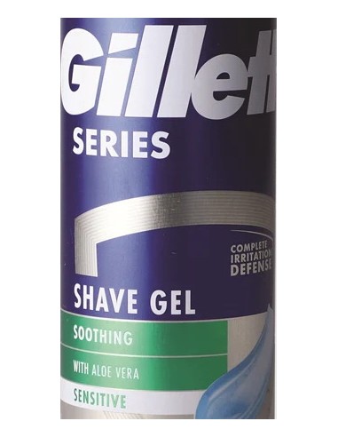 gillette series gel - schiuma da barba in gel - 200ml - per pelli sensibili: tuttocasashop.it: igiene e cura della persona