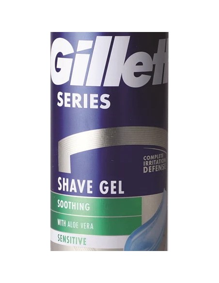 gillette series gel - schiuma da barba in gel - 200ml - per pelli sensibili: tuttocasashop.it: igiene e cura della persona