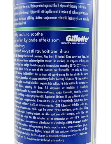 gillette series gel - schiuma da barba in gel - 200ml - per pelli sensibili: tuttocasashop.it: igiene e cura della persona