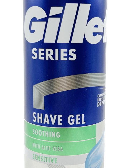 gillette series gel - schiuma da barba in gel - 200ml - per pelli sensibili: tuttocasashop.it: igiene e cura della persona