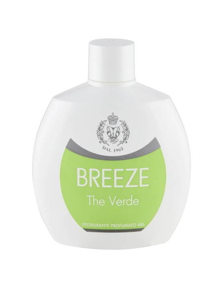 breeze deodorante squeeze no-gas - 100ml - the verde: tuttocasashop.it: igiene e cura della persona