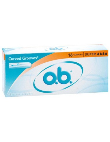 ob tamponi assorbenti interni con applicatore - 16 pezzi - super: tuttocasashop.it: igiene e cura della persona