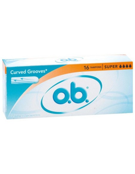ob tamponi assorbenti interni con applicatore - 16 pezzi - super: tuttocasashop.it: igiene e cura della persona