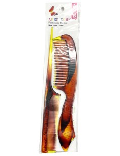 pettini p/capelli 2pz tartarugati    195: tuttocasashop.it: igiene e cura della persona