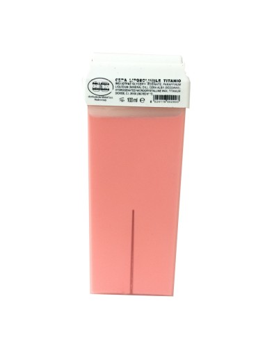 cera depilatoria a caldo - cartuccia con rullo - 100ml - titanio: tuttocasashop.it: igiene e cura della persona