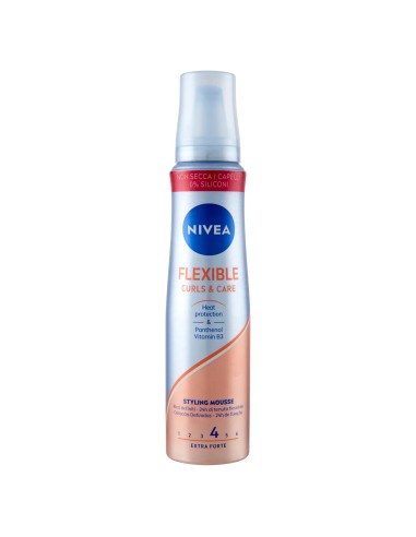 nivea hair spuma per capelli 150ml - flexible curl - capelli ricci: tuttocasashop.it: igiene e cura della persona