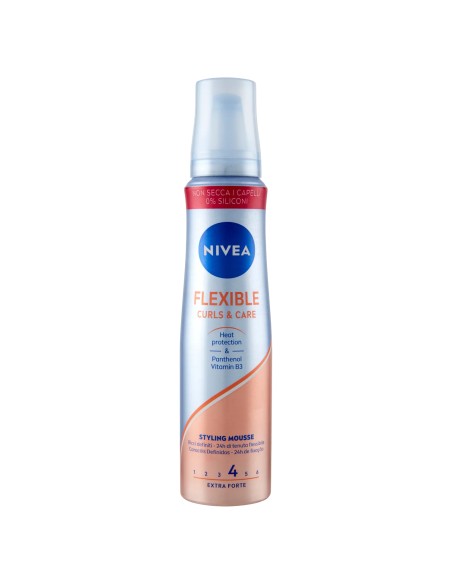 nivea hair spuma per capelli 150ml - flexible curl - capelli ricci: tuttocasashop.it: igiene e cura della persona