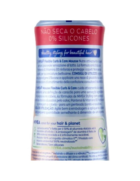 nivea hair spuma per capelli 150ml - flexible curl - capelli ricci: tuttocasashop.it: igiene e cura della persona