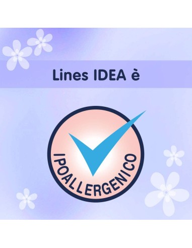 lines idea assorbenti notte extralungo - 14 pezzi - ipoallergenico: tuttocasashop.it: igiene e cura della persona