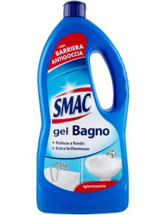 smac gel bagno 850ml - anticalcare - brillante - con barriera protettiva: tuttocasashop.it: pulizia e cura della casa