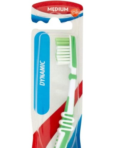 aquafresh dynamic spazzolino per igiene orale - medium - setole media: tuttocasashop.it: igiene e cura della persona