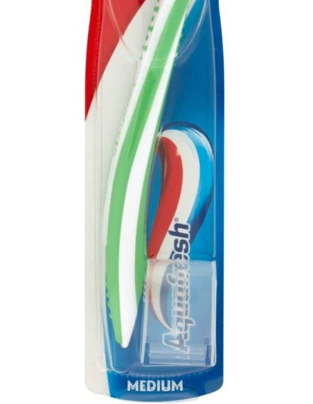 aquafresh dynamic spazzolino per igiene orale - medium - setole media: tuttocasashop.it: igiene e cura della persona