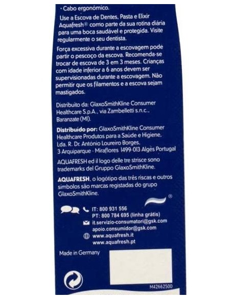 aquafresh dynamic spazzolino per igiene orale - medium - setole media: tuttocasashop.it: igiene e cura della persona