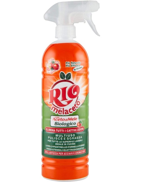 rio detergente sgrassatore spray - 800ml - melaceto: tuttocasashop.it: pulizia e cura della casa