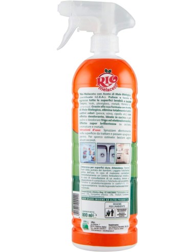 rio detergente sgrassatore spray - 800ml - melaceto: tuttocasashop.it: pulizia e cura della casa