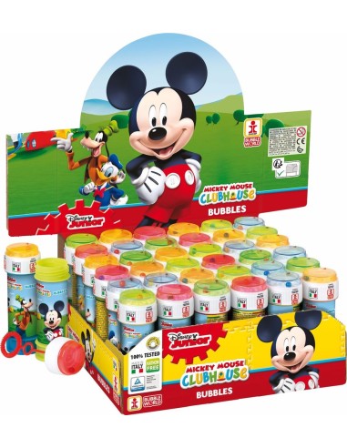 bolle di sapone mickey mouse - topolino - 60ml - con gioco sul tappo: tuttocasashop.it: altro - bazar