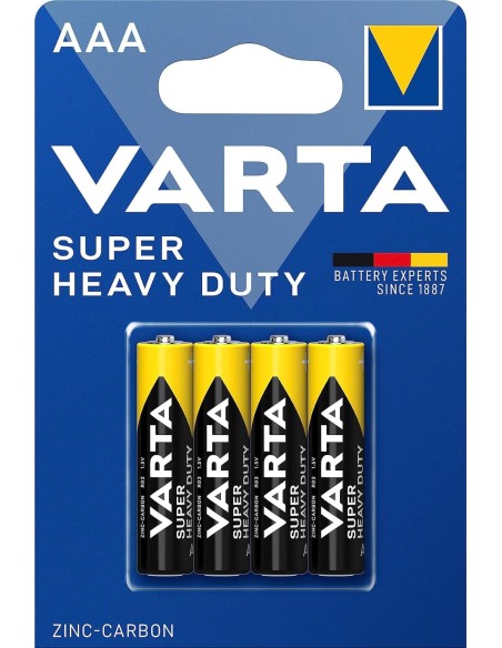 varta superlife pile formato aaa ministilo zinco carbone 1.5v - 4 pezzi: tuttocasashop.it: altro - bazar