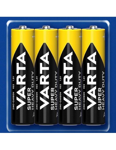 varta superlife pile formato aaa ministilo zinco carbone 1.5v - 4 pezzi: tuttocasashop.it: altro - bazar
