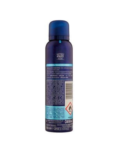 neutro roberts deodorante spray 150ml - men - fresco - essenza marina: tuttocasashop.it: igiene e cura della persona