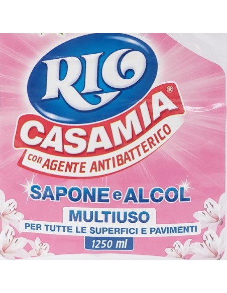 rio casamia 1250ml agrumi - pavimenti e superfici - con alcool e sapone: tuttocasashop.it: pulizia e cura della casa