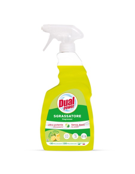 dual power sgrassatore universale spray 750ml - limone: tuttocasashop.it: pulizia e cura della casa
