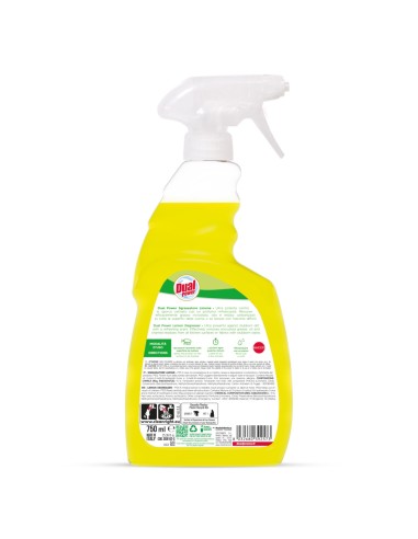 dual power sgrassatore universale spray 750ml - limone: tuttocasashop.it: pulizia e cura della casa