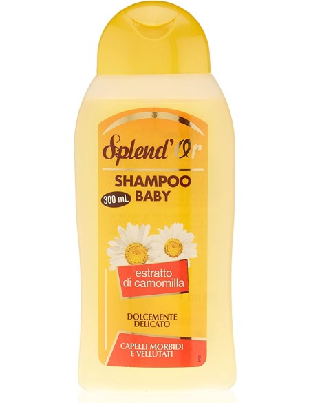 splend'or shampoo - 300ml - baby - camomilla - capelli morbidi e vellutati: tuttocasashop.it: igiene e cura della persona