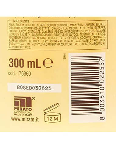 splend'or shampoo - 300ml - baby - camomilla - capelli morbidi e vellutati: tuttocasashop.it: igiene e cura della persona