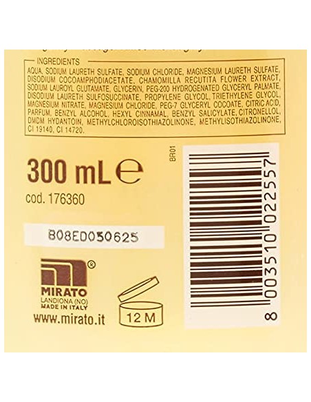 splend'or shampoo - 300ml - baby - camomilla - capelli morbidi e vellutati: tuttocasashop.it: igiene e cura della persona