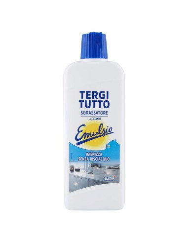 emulsio tergitutto sgrassatore 375ml - detergente multiuso: tuttocasashop.it: pulizia e cura della casa