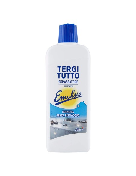 emulsio tergitutto sgrassatore 375ml - detergente multiuso: tuttocasashop.it: pulizia e cura della casa