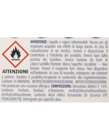 emulsio tergitutto sgrassatore 375ml - detergente multiuso: tuttocasashop.it: pulizia e cura della casa