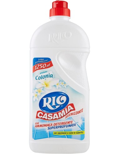 rio casamia 1250ml colonia - pavimenti e superfici con ammoniaca detergente: tuttocasashop.it: pulizia e cura della casa
