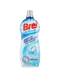 bref detergente liquido per pavimenti 1.25l - brillante - blu: tuttocasashop.it: pulizia e cura della casa