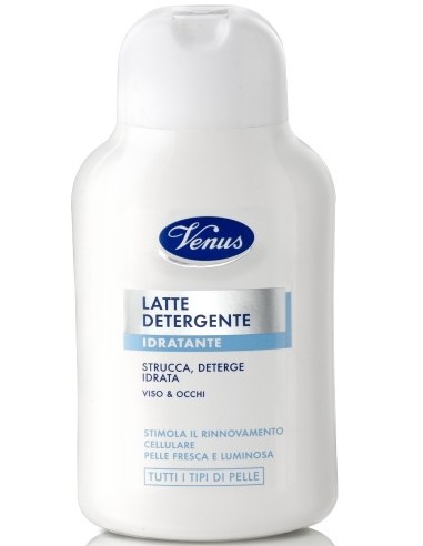 venus latte detergente per viso e occhi - 200ml - strucca deterge idrata: tuttocasashop.it: igiene e cura della persona