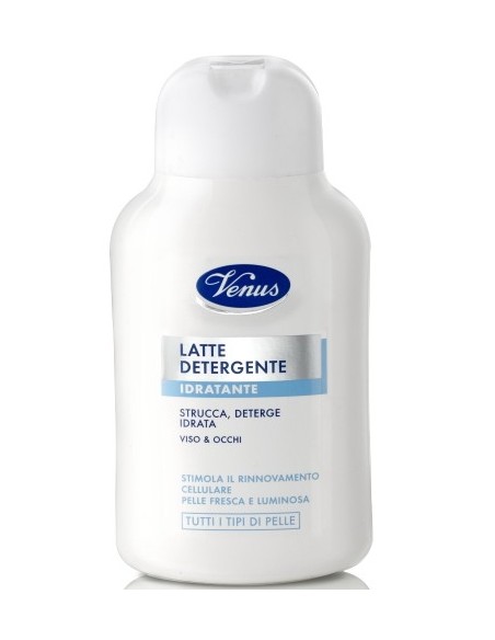 venus latte detergente per viso e occhi - 200ml - strucca deterge idrata: tuttocasashop.it: igiene e cura della persona