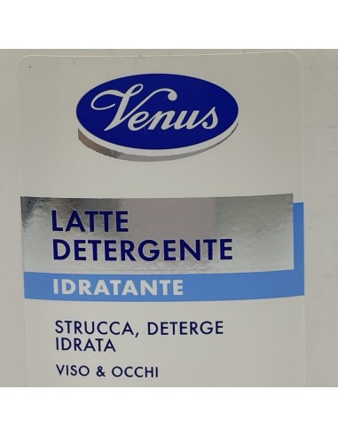 venus latte detergente per viso e occhi - 200ml - strucca deterge idrata: tuttocasashop.it: igiene e cura della persona