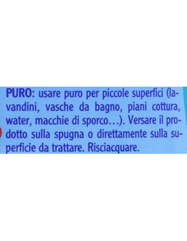 spic&span detergente liquido per pavimenti 1l - talco: tuttocasashop.it: pulizia e cura della casa