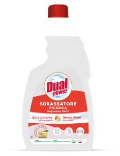 dual power sgrassatore universale spray 750ml - marsiglia - ricarica: tuttocasashop.it: pulizia e cura della casa