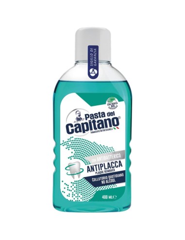 pasta del capitano collutorio per igiene dentale 400ml - anti placca: tuttocasashop.it: igiene e cura della persona