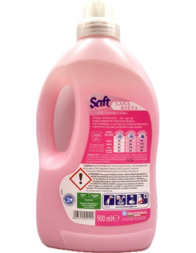 soft detersivo liquido per capi delicati 1 litro - 16 lavaggi - classico: tuttocasashop.it: prodotti per bucato e tessuti