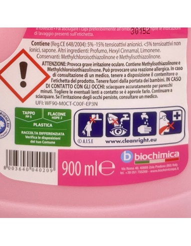 soft detersivo liquido per capi delicati 1 litro - 16 lavaggi - classico: tuttocasashop.it: prodotti per bucato e tessuti