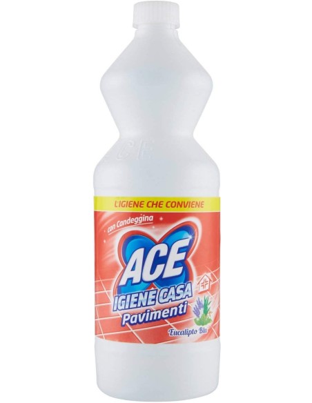 ace igiene casa per pavimenti e superfici 1000ml - eucalipto: tuttocasashop.it: pulizia e cura della casa