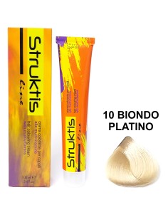 struktis crema colorante 100ml - 10 biondo platino: tuttocasashop.it: igiene e cura della persona