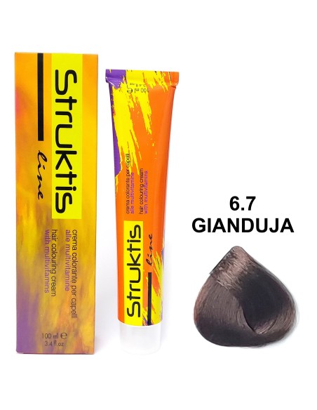 struktis crema colorante 100ml - 6.7 gianduja: tuttocasashop.it: igiene e cura della persona