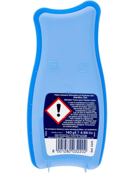 felce azzurra aria di casa gel 140g - giardino zen: tuttocasashop.it: pulizia e cura della casa
