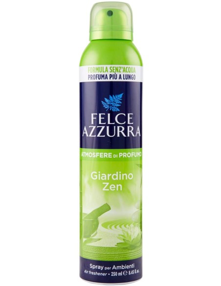 felce azzurra aria di casa deodorante - spray 250ml - giardino zen: tuttocasashop.it: pulizia e cura della casa