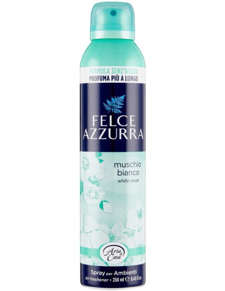 felce azzurra aria di casa deodorante - spray 250ml - muschio bianco: tuttocasashop.it: pulizia e cura della casa
