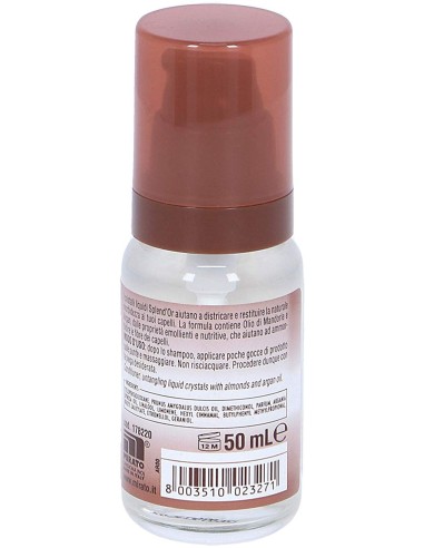 splend'or cristalli per capelli - 50ml - districante - olio mandorle e argan: tuttocasashop.it: igiene e cura della persona
